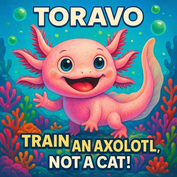 Cover von ‚Train an axolotl, not a cat!‘